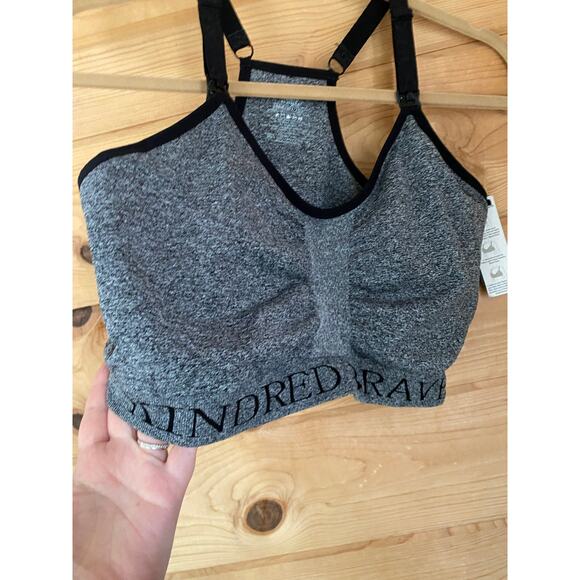 Kindred Bravely NWT Sublime heathered grey Sublime nursing sports bra size XXL - Picture 4 of 6